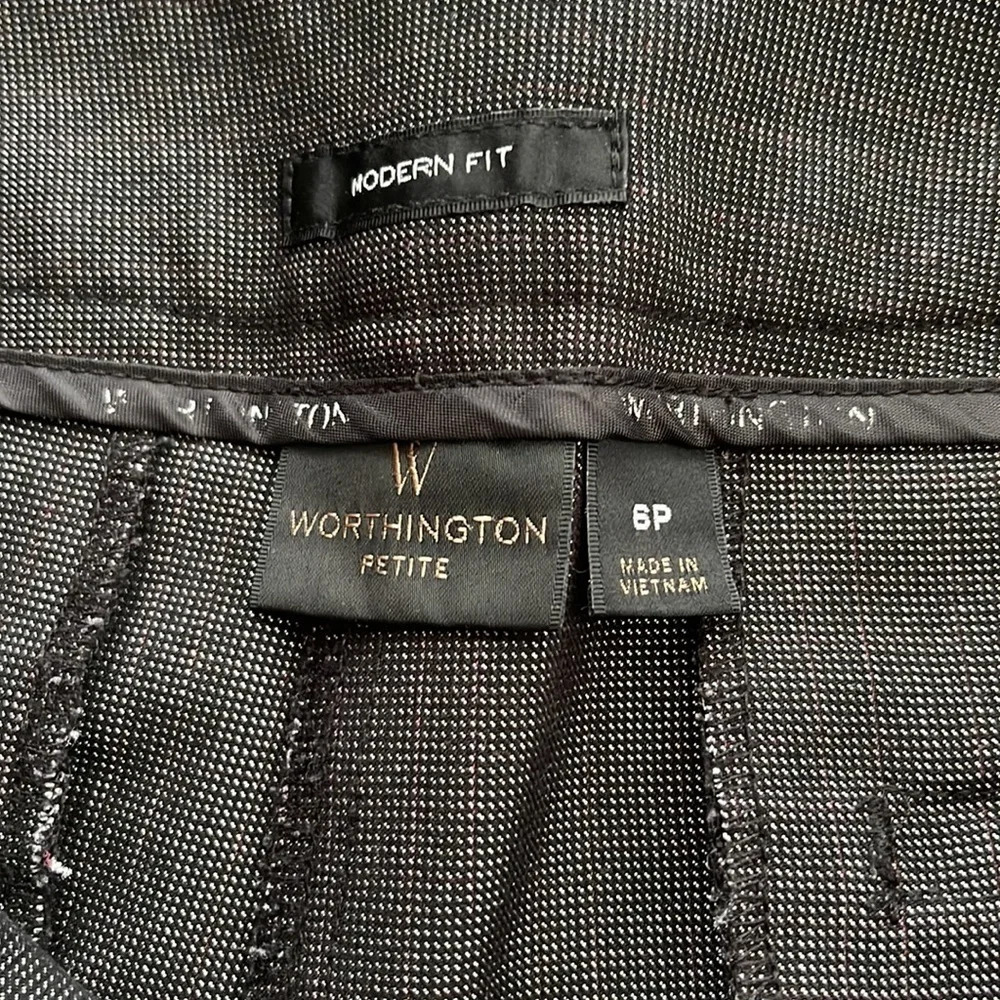 Women’s worthington Modern Fit pants 6P - Picture 4 of 4